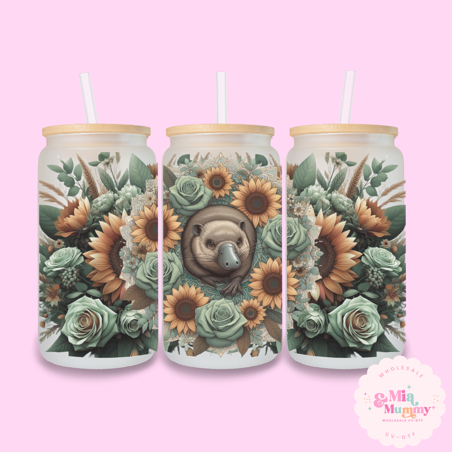 ANIMAL COLLECTION- 16OZ LIBBY SUBLIMATION PRINTS