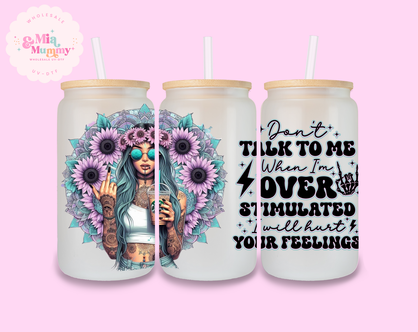 NEW SUBLIMATION  FOR JULY/AUGUST- 16oz Size