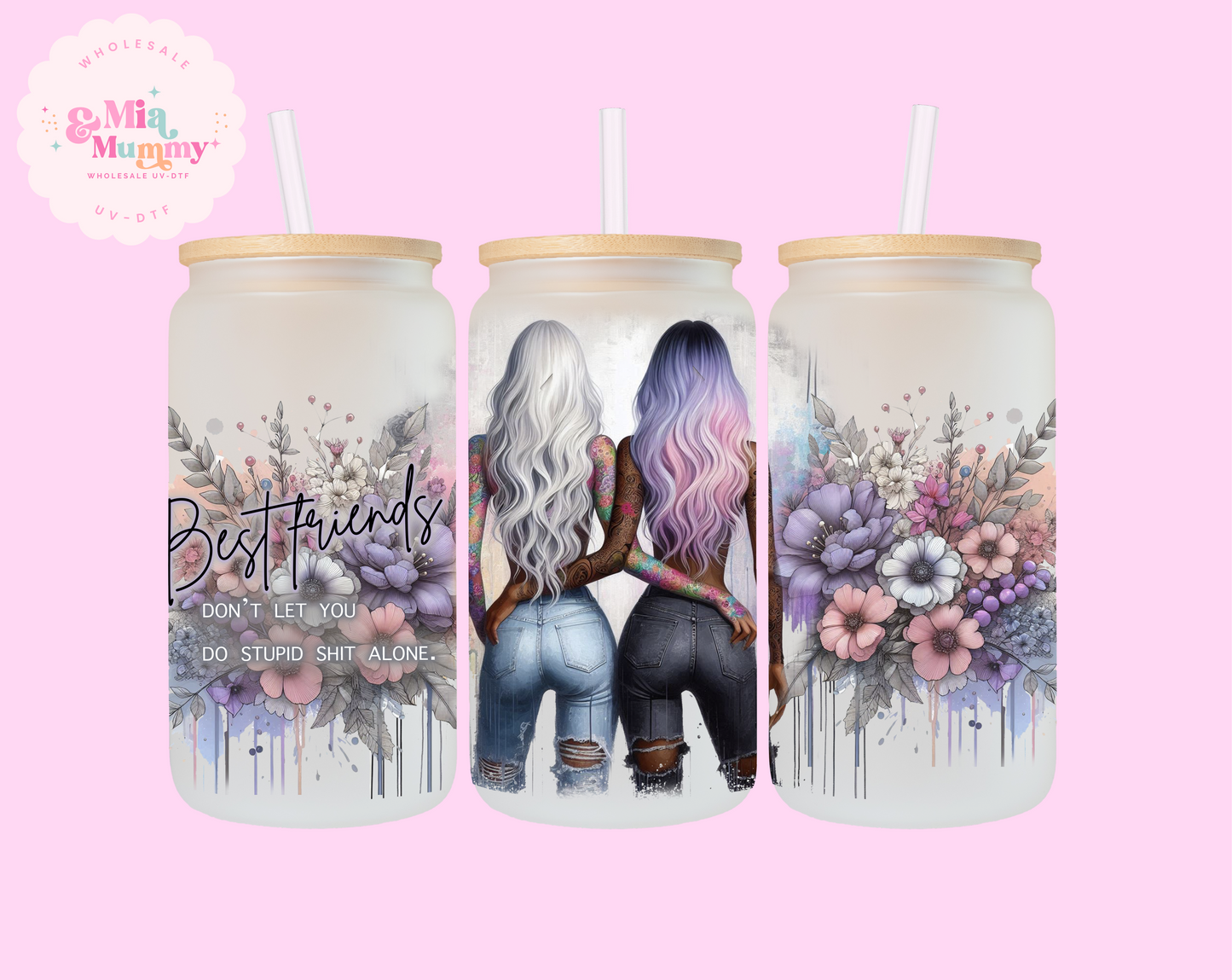 BEST FRIENDS SUBLIMATION PRINT