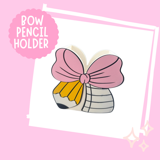 Bow Pencil Holder