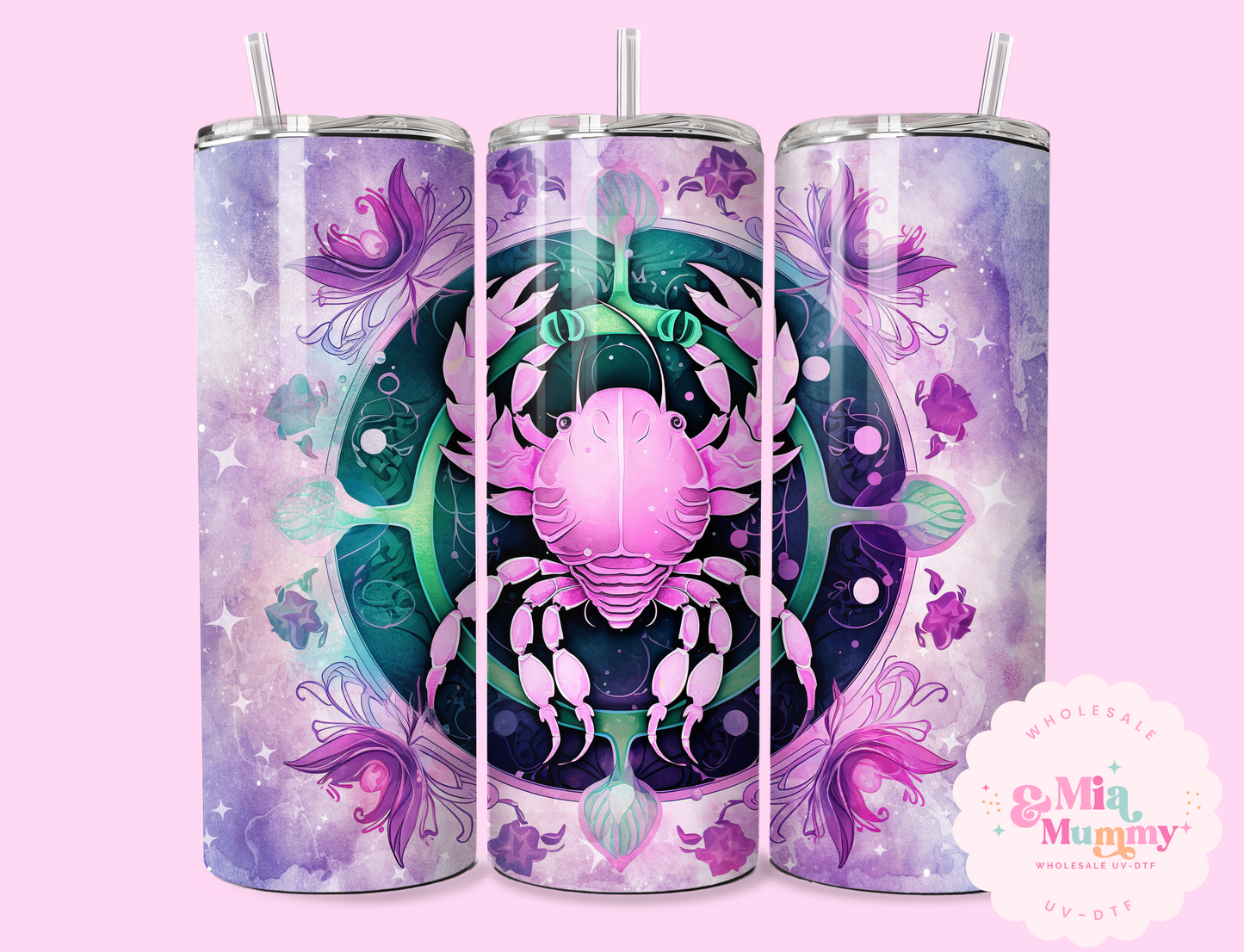 ZODIAC SIGNS- PASTEL PURPLE COLLECTION