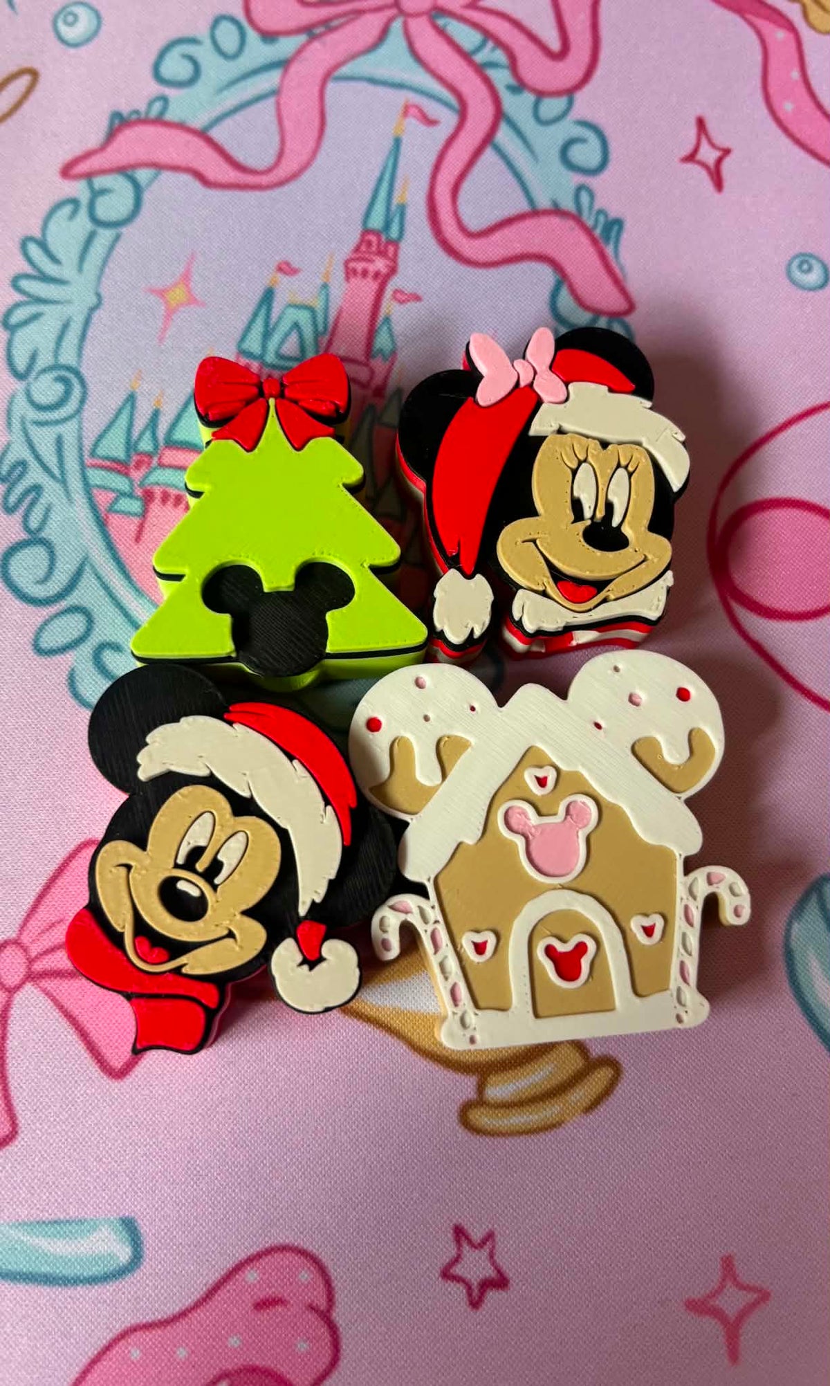 Christmas Straw Topper- Choose your set.