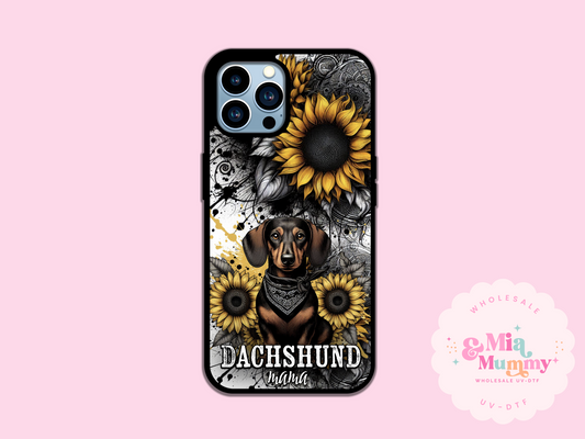 DACHSHUND MAMA PHONE CASE - VARIOUS PHONE SIZES