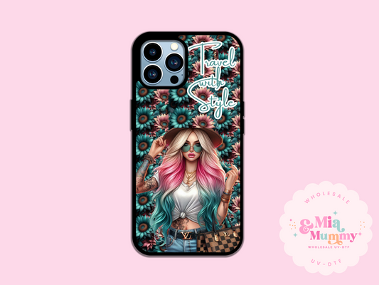 TRAVEL WITH STYLE  PHONE CASE - VARIOUS PHONE SIZES