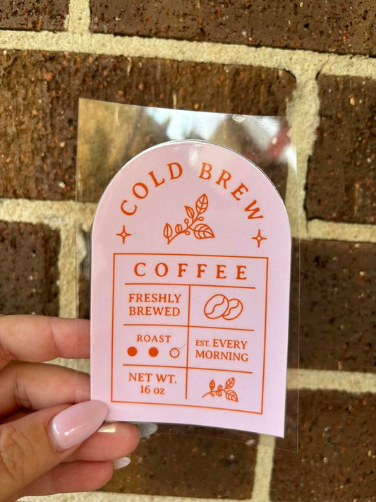 COLD BREW-DECAL
