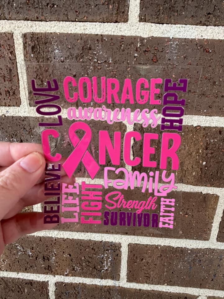 COURAGE- DOUBLE SIDED DECAL. – Mia&Mummy