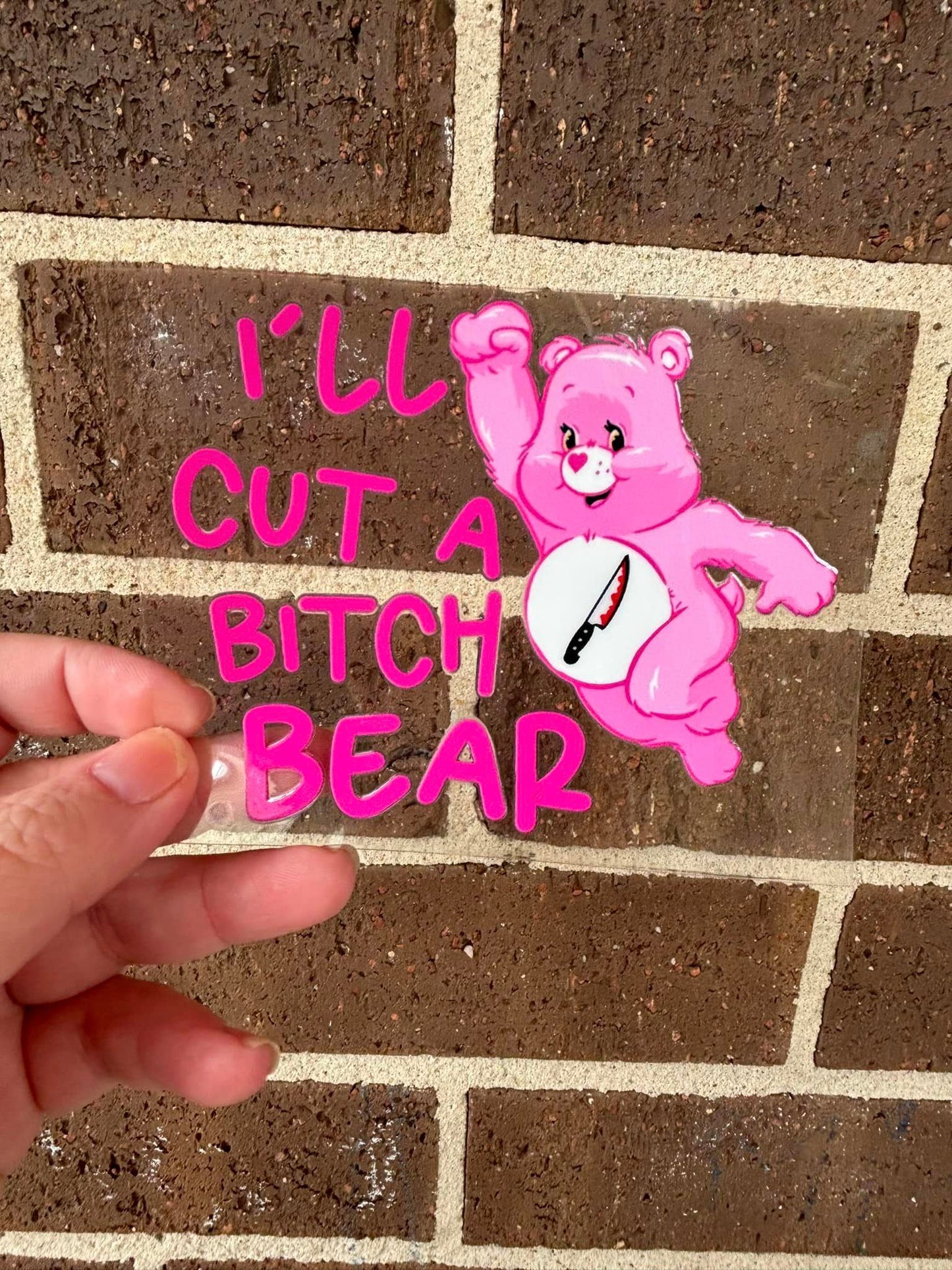 C TED - DOUBLE SIDED DECAL.