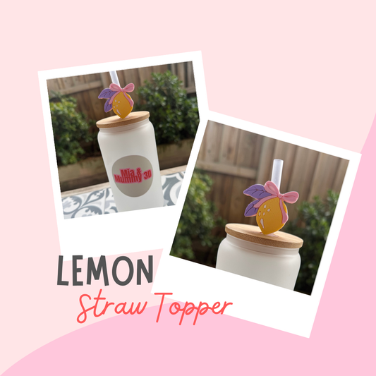 Lemon Straw Topper