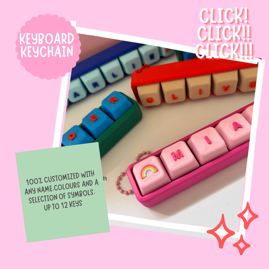 Custom Clicker Keychain