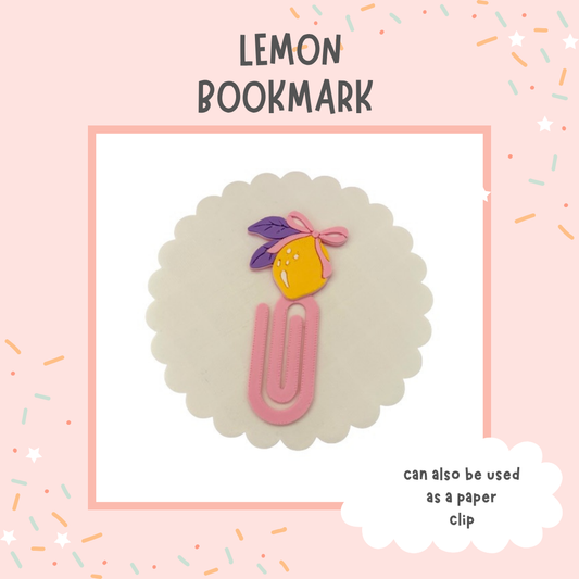Lemon Bookmark