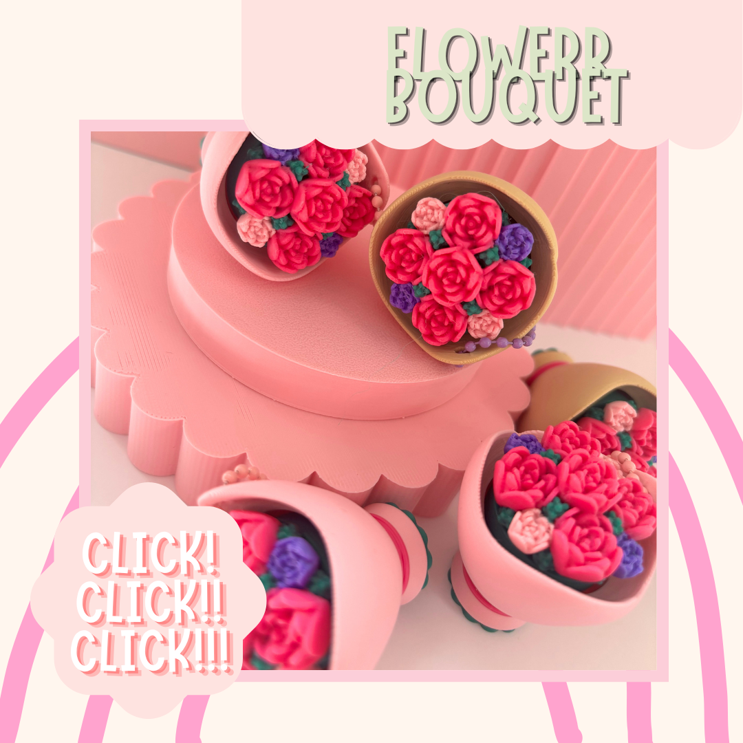 Flower Bouquet Clicker- Wholesale
