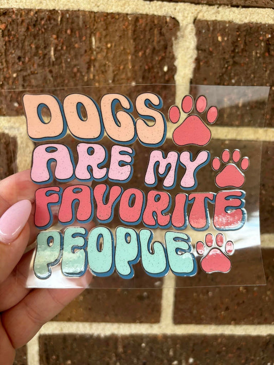 DOGS ARE MY PEOPLE-DECAL