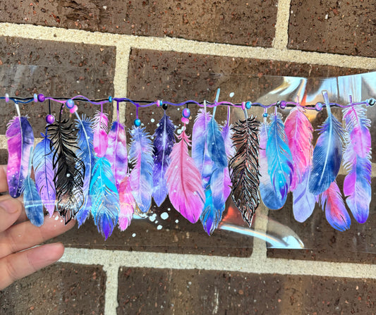 FEATHERS DOUBLE SIDED UV- DTF