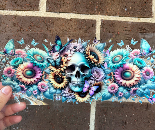 SKULL DOUBLE SIDED UV- DTF