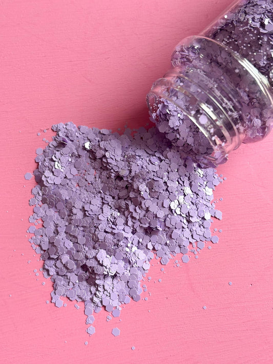 Grape Pastel Chunky Glitter.