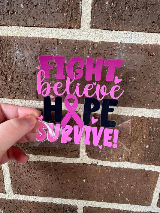 HOPE- DOUBLE SIDED DECAL.