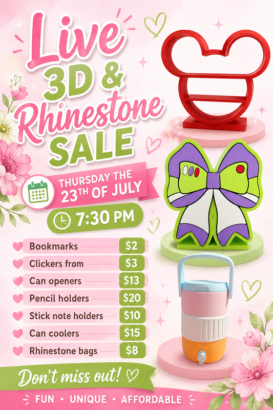 Tik Tok Live 3D SALE- Friday the 24th of July