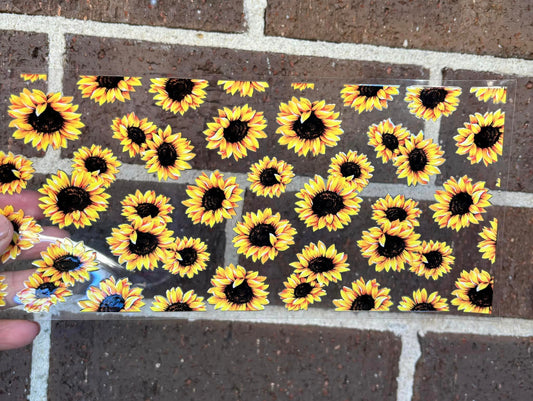 SMALL SUNFLOWERS DOUBLE SIDED UV- DTF