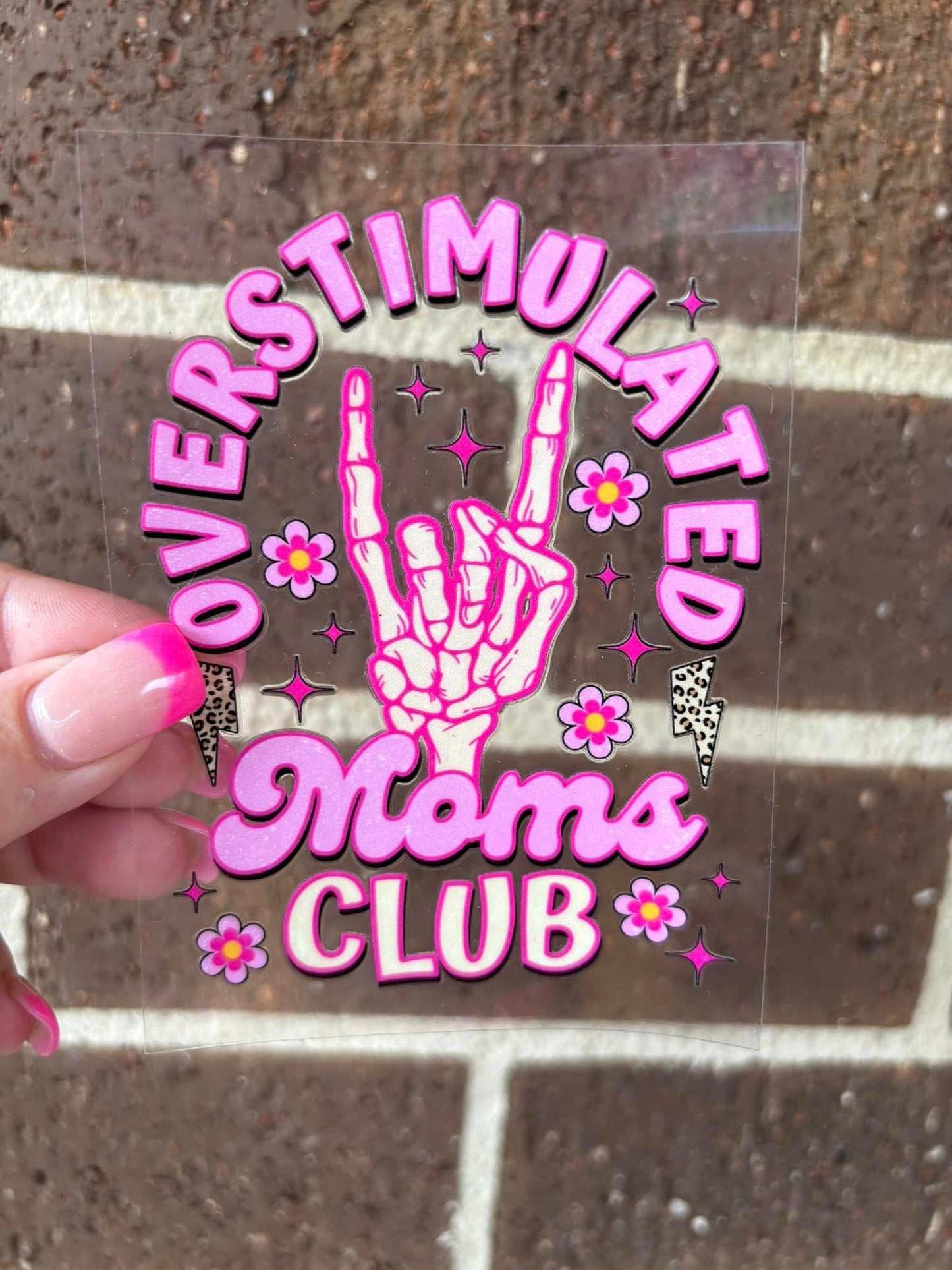 MOMS CLUB #2- DECAL