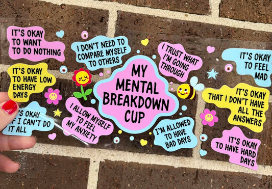 BREAKDOWN CUP DOUBLE SIDED UV- DTF