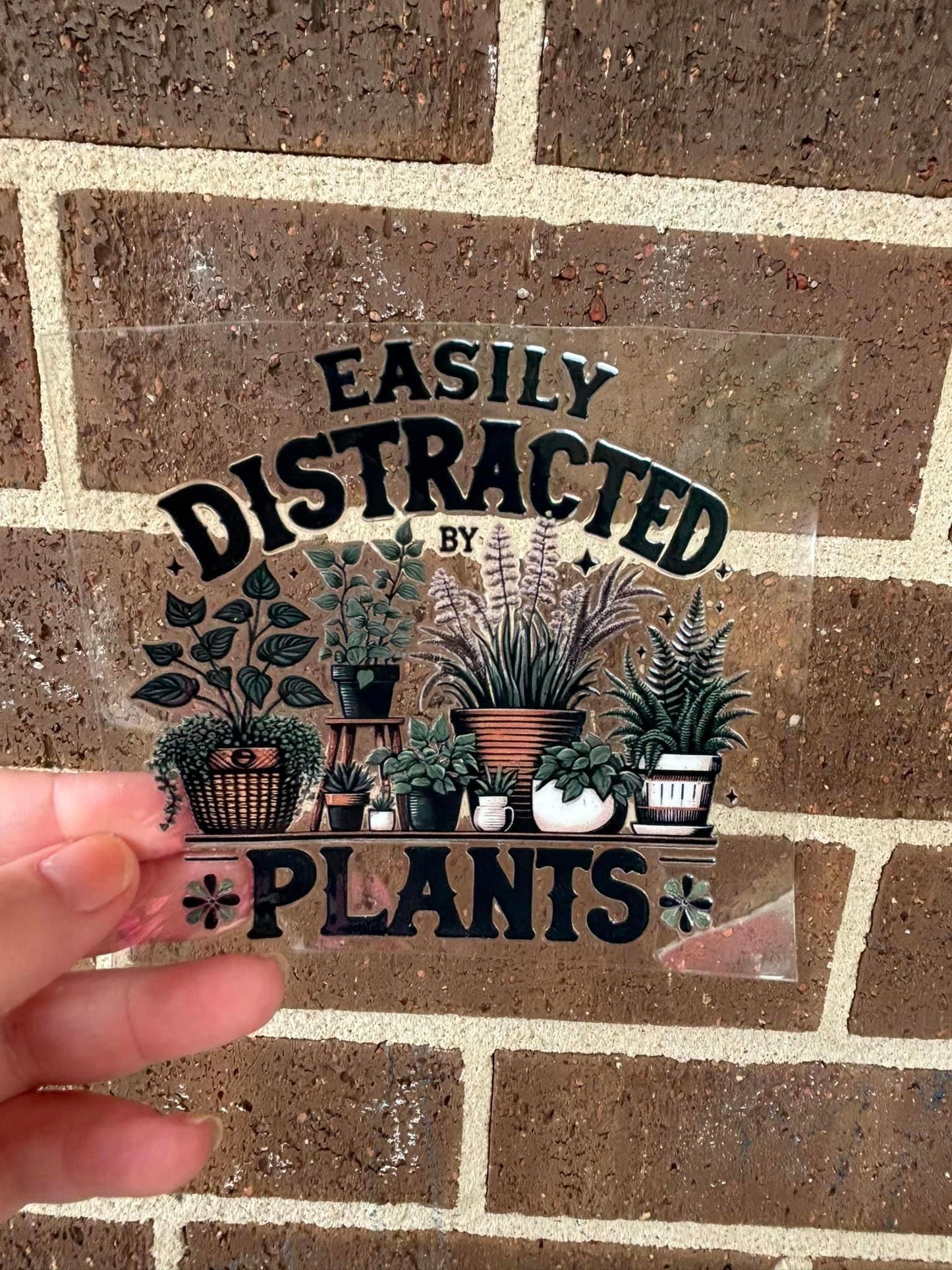 PLANTS - DOUBLE SIDED DECAL.