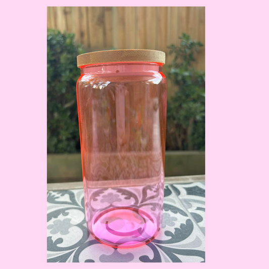 Pink 16oz Libby Tumblers