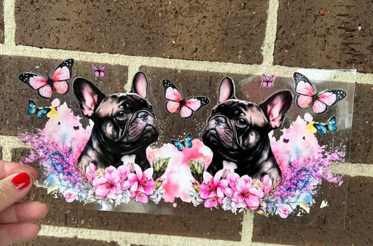 PUG DOUBLE SIDED UV- DTF