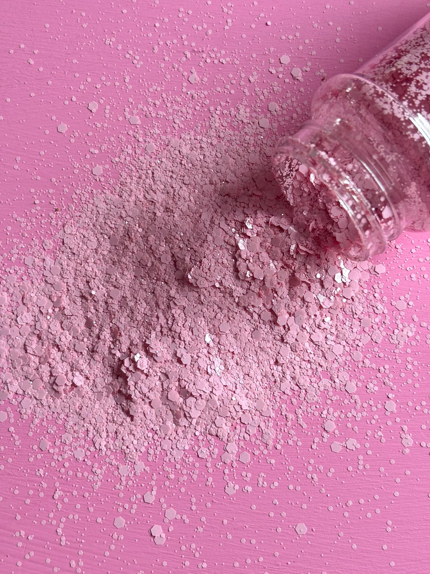 Strawberry Pastel Chunky Glitter.