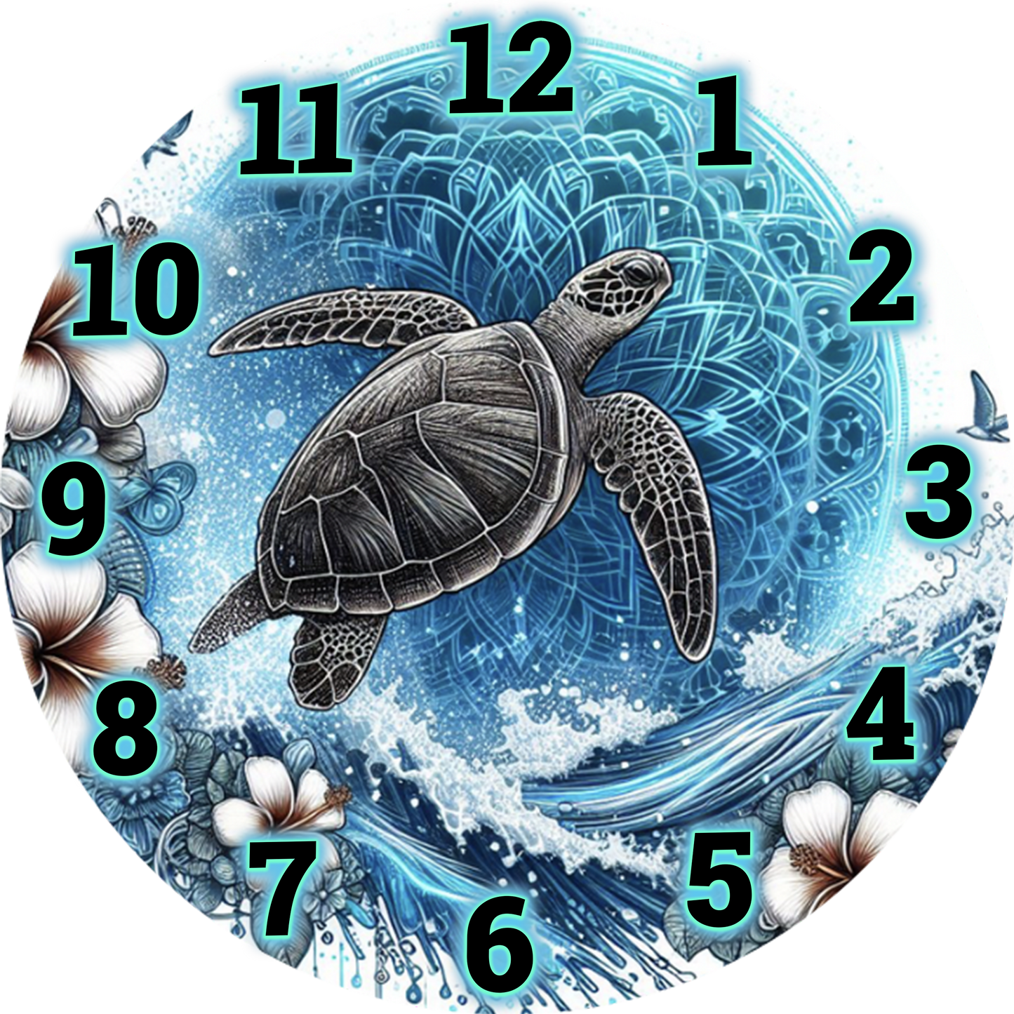 TURTLE  -DTF CLOCK