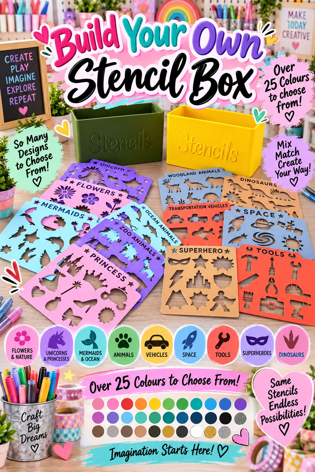 Build Your Own Stencil Box