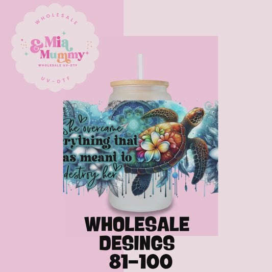 UV-DTF WHOLESALE DESIGNS 81-100